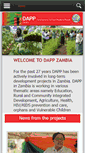 Mobile Screenshot of dappzambia.org